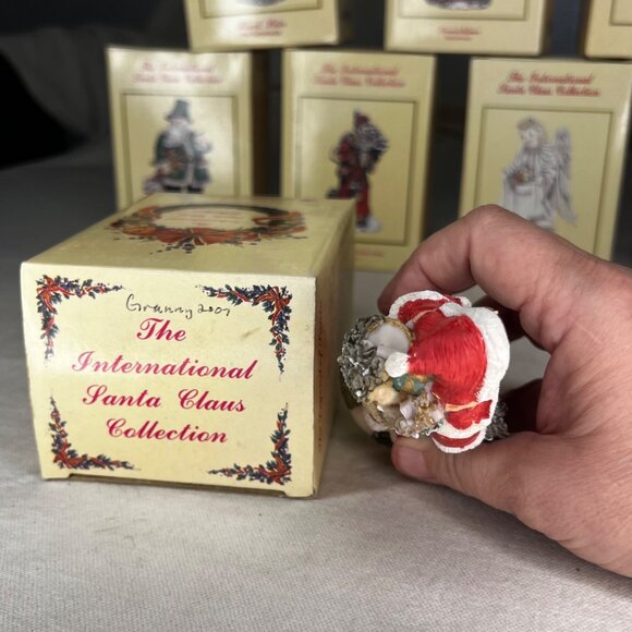 The International Santa Claus Collection Pere Noel France Figurine Christma 1993 - Picture 6 of 9